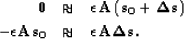 \begin{eqnarray}
\bf 0&\approx&\epsilon \bf A\left( {\bf s_0} + \bf \Delta s\rig...
...mber
-\epsilon \bf A{\bf s_0} &\approx&\epsilon \bf A\bf \Delta s.\end{eqnarray}