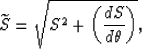 \begin{displaymath}
\tan \theta=
\frac
{\tan \widetilde{\theta}+ \frac{1}{\wide...
...d \widetilde{V}}{d\widetilde{\theta}} \tan \widetilde{\theta}}.\end{displaymath}