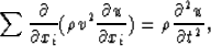 \begin{displaymath}
\sum {\partial \over \partial x_{i}} (\rho v^{2} {\partial u...
 ... \partial x_{i}}) 
=\rho {\partial^{2} u \over \partial t^{2}},\end{displaymath}