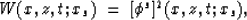 \begin{displaymath}
W(x,z,t;x_s) \;=\; [\phi^s]^2(x,z,t;x_s), \end{displaymath}