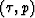 $(\tau,p)$