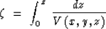 \begin{displaymath}
\begin{array}
{lcl}
 x' & = & x \\  y' & = & y \\  t' & = & t + \zeta\end{array}\end{displaymath}