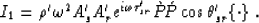 \begin{displaymath}
I_1 = \rho'\omega^2 A'_s A'_r e^{i\omega\tau_{sr}'}\grave{P}\!\acute{P}\cos\theta_{sr}' \{\cdot\} 
 \;.\end{displaymath}