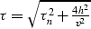 \begin{displaymath}
\left( \tau_n - 2h \, {\partial \tau_n \over {\partial h}} \...
 ...\partial h^2}} 
\right) \, = \, 0 \,\,\,.
\EQNLABEL{transport} \end{displaymath}