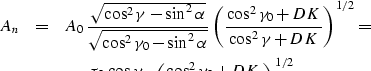 \begin{eqnarraystar}
\int_{t_o}^{t_n}
h\,\left({\partial^2 \tau_n \over \partial...
 ...\,{\partial \tau_n \over \partial h} \right)^{-1}\,
d\tau_n = \end{eqnarraystar}