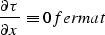 \begin{displaymath}
{\partial \tau \over \partial s} = 
{\partial \tau_1 \over \...
 ...\partial x}\,
{\partial x \over \partial s}\;,
\EQNLABEL{dt1ds}\end{displaymath}