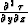 $\frac{\partial^2 \tau}{\partial y \partial z}$