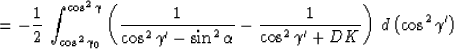 \begin{eqnarraystar}
\int_{t_o}^{t_n}
h\,\left({\partial^2 \tau_n \over \partial...
 ...\,{\partial \tau_n \over \partial h} \right)^{-1}\,
d\tau_n = \end{eqnarraystar}