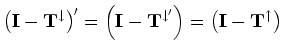 \begin{subequations}\begin{align}{\underline \lambda}_p = {\bf T}^\uparrow {\und...
...bda}_u + {\widehat {\bf D}} {\underline \lambda}_r,\end{align}\end{subequations}
