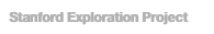 Stanford Exploration Project